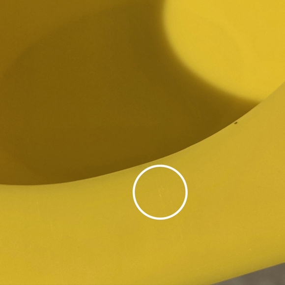 Vintage Midcentury Mod Yellow Acrylic and Clear Lucite Tissue Box Cover - Picture 16 of 16